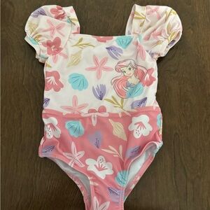 Disney Princess Pink and Yellow Swimsuit